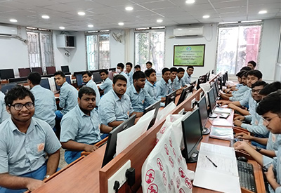 Provided of Computers at Ramakrishna Vivekananda Centenary College